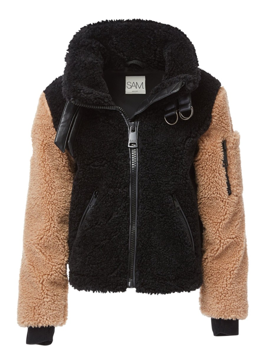 SAM Girls Sherpa Denver Camel/Black Online