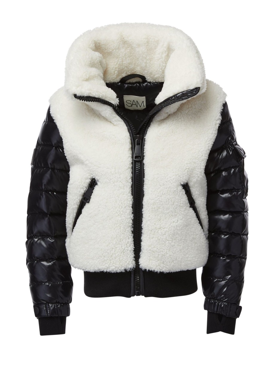 SAM Girls Carson Jet/White Sherpa New