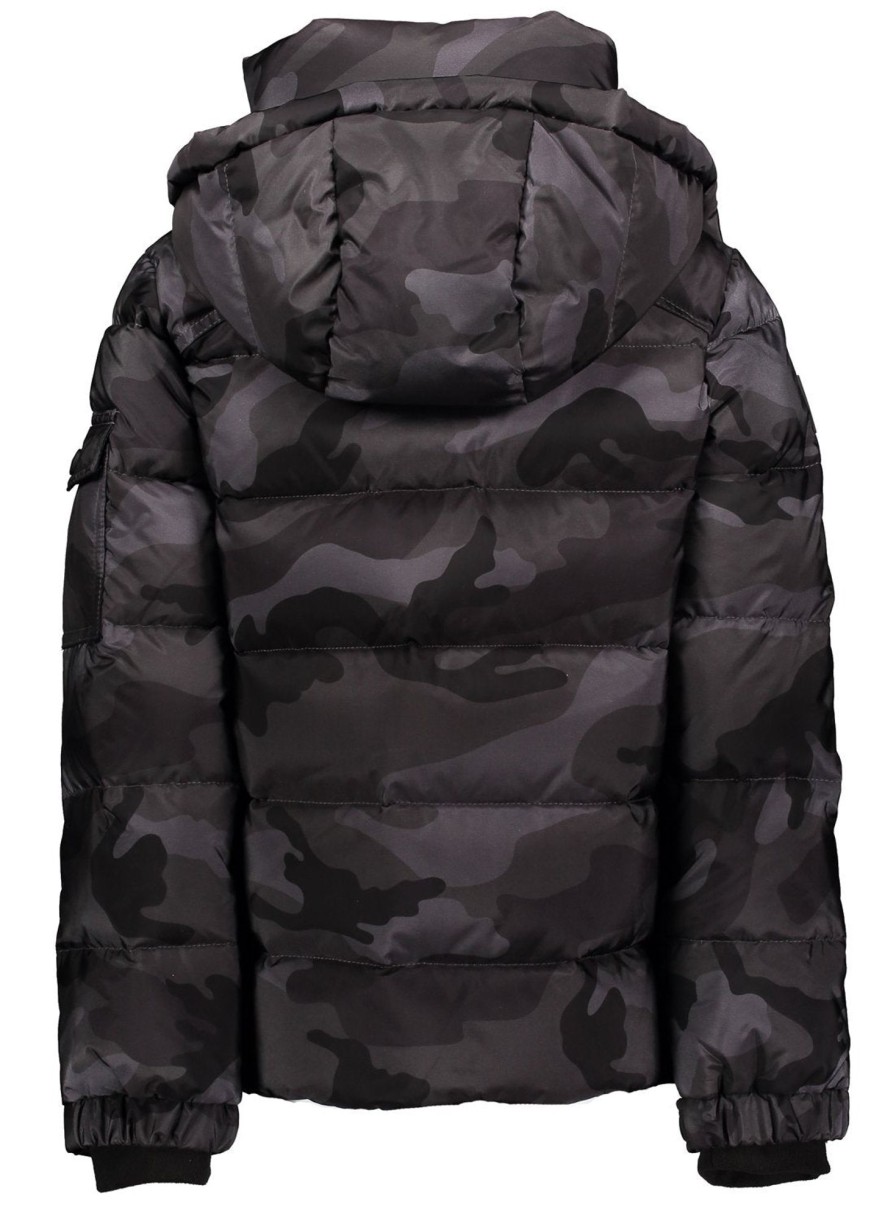 SAM Boys Camo Glacier Charcoal Camo Hot