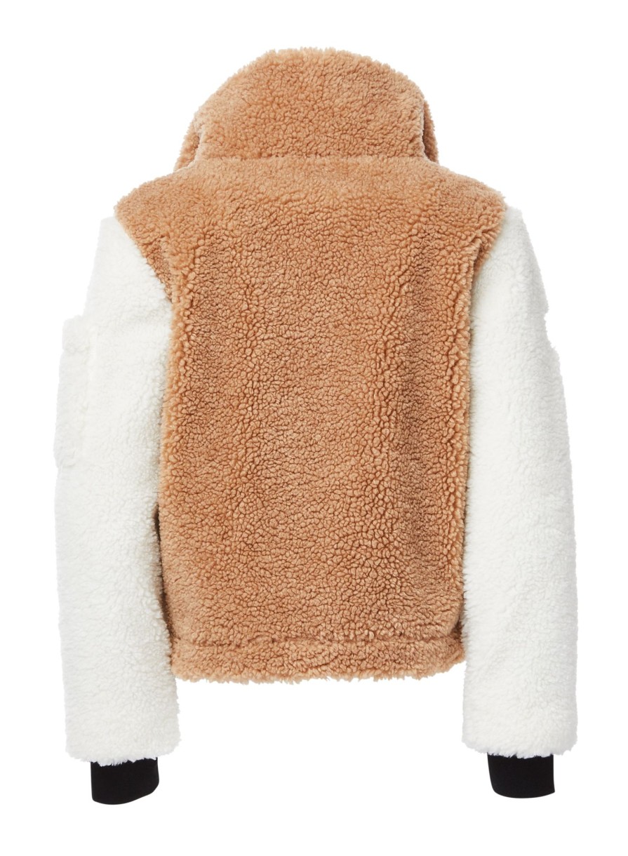 SAM Girls Sherpa Denver Camel/White Best