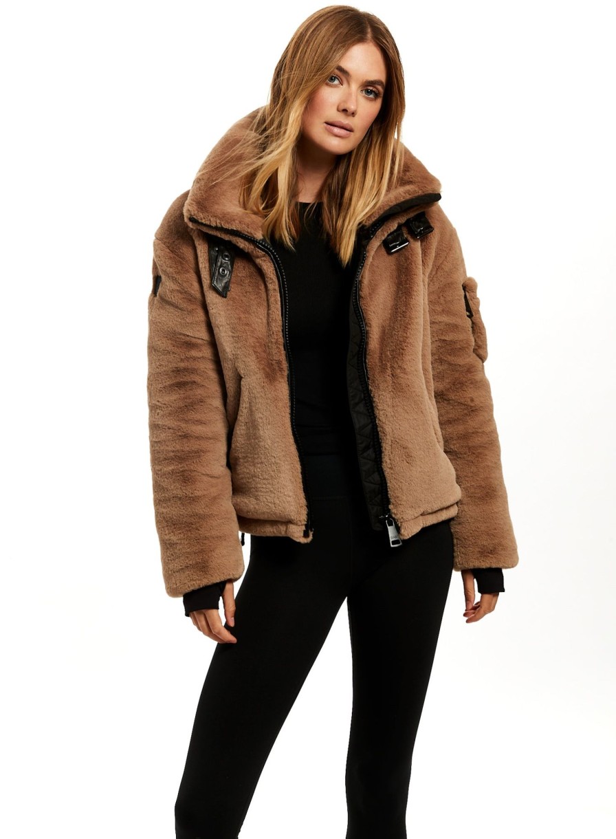 SAM Faux Fur Denver Camel Wholesale