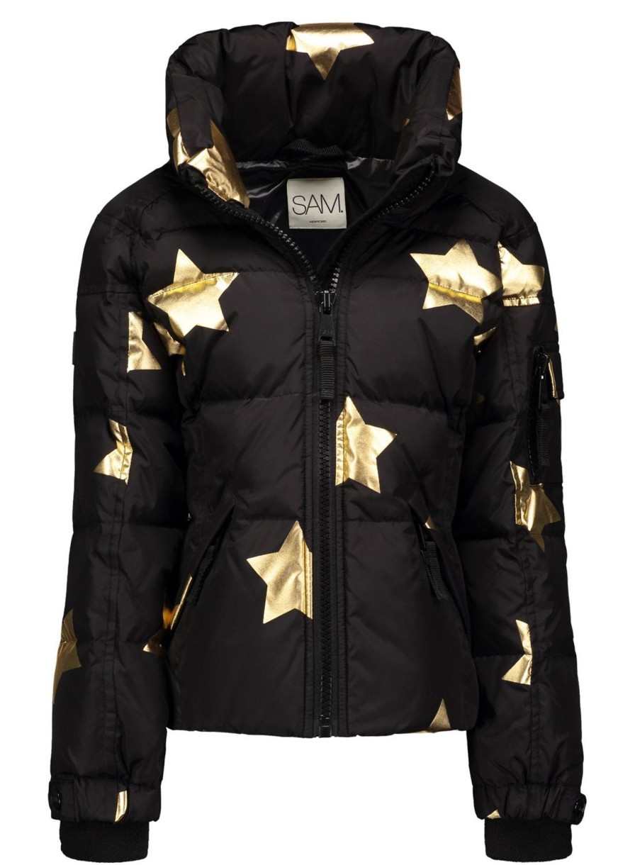 SAM Toddler Girls Star Freestyle Black/Gold Best