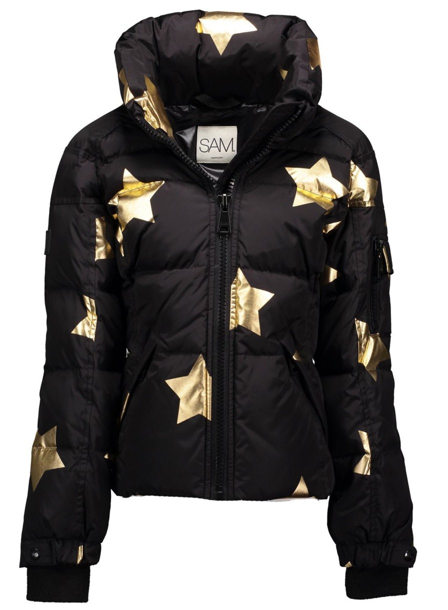 SAM Toddler Girls Star Freestyle Black/Gold Best