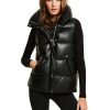 SAM Vegan Leather Tracey Vest Black Clearance