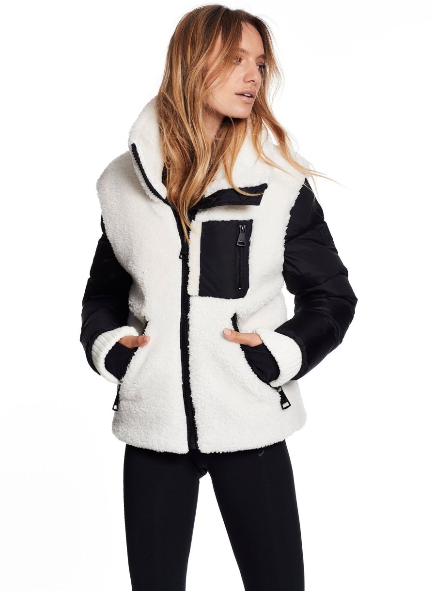 SAM Wylie Black/White Sherpa Clearance