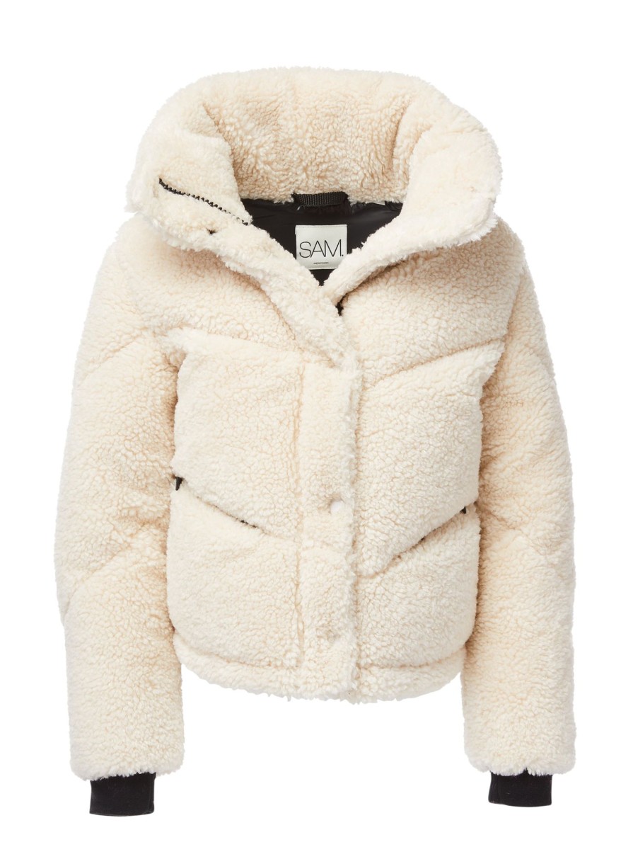 SAM Girls Sherpa Athlete Almond New