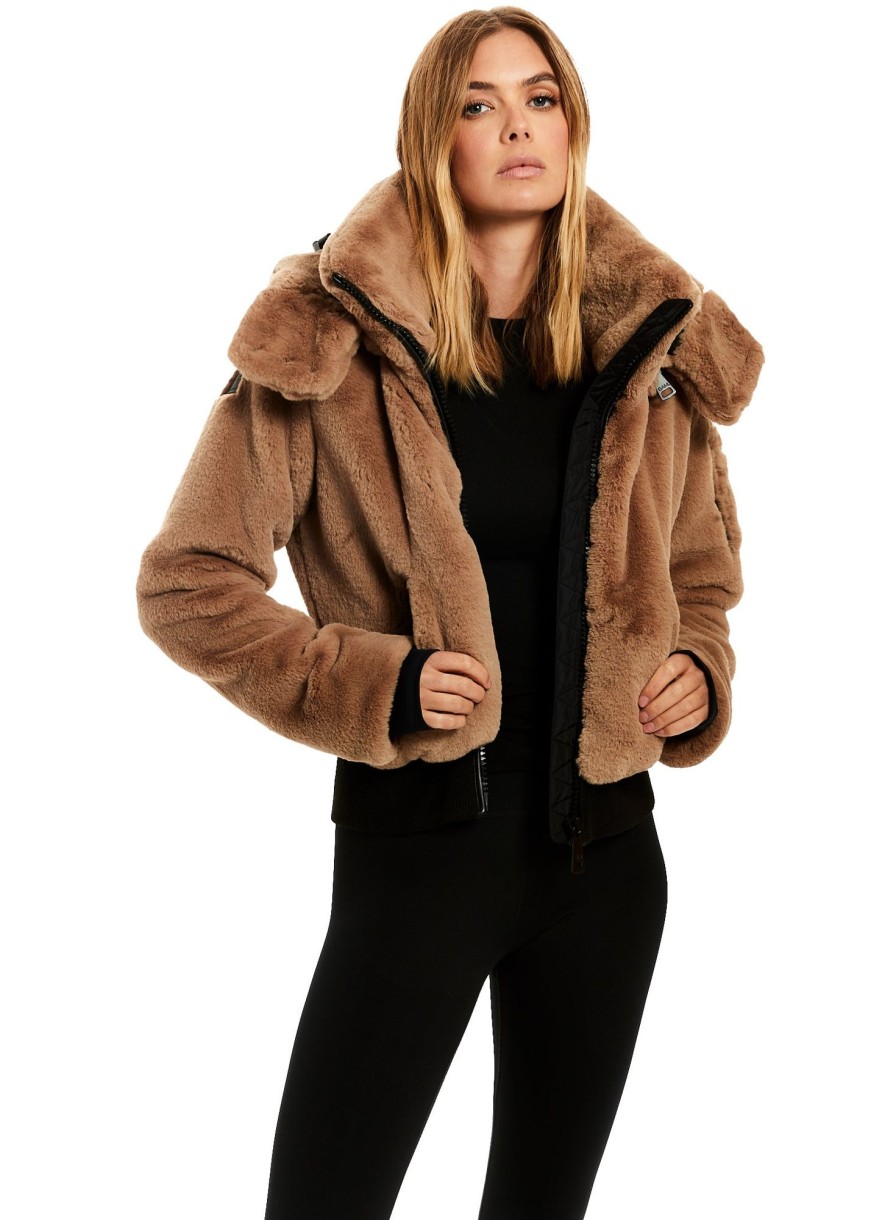 SAM Faux Fur Nala Camel Best