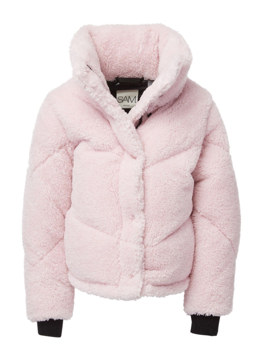 SAM Toddler Girls Sherpa Athlete Pink Hot