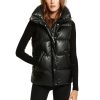 SAM Vegan Leather Tracey Vest Black Hot