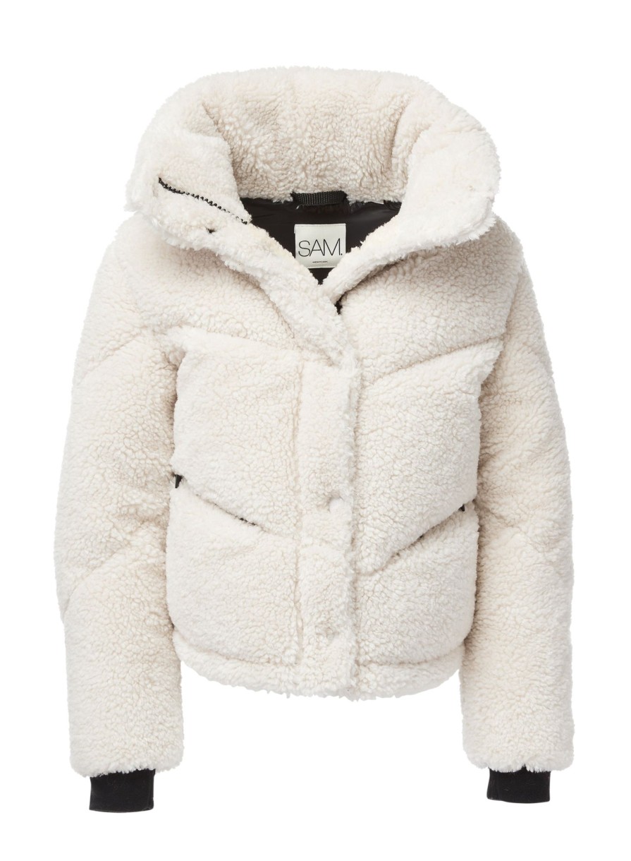 SAM Girls Sherpa Athlete White Clearance