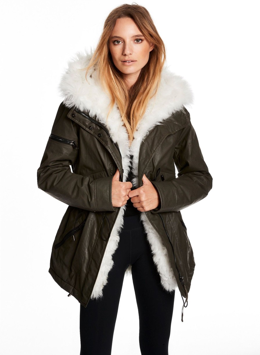 SAM Shearling Mini Limelight Military Clearance