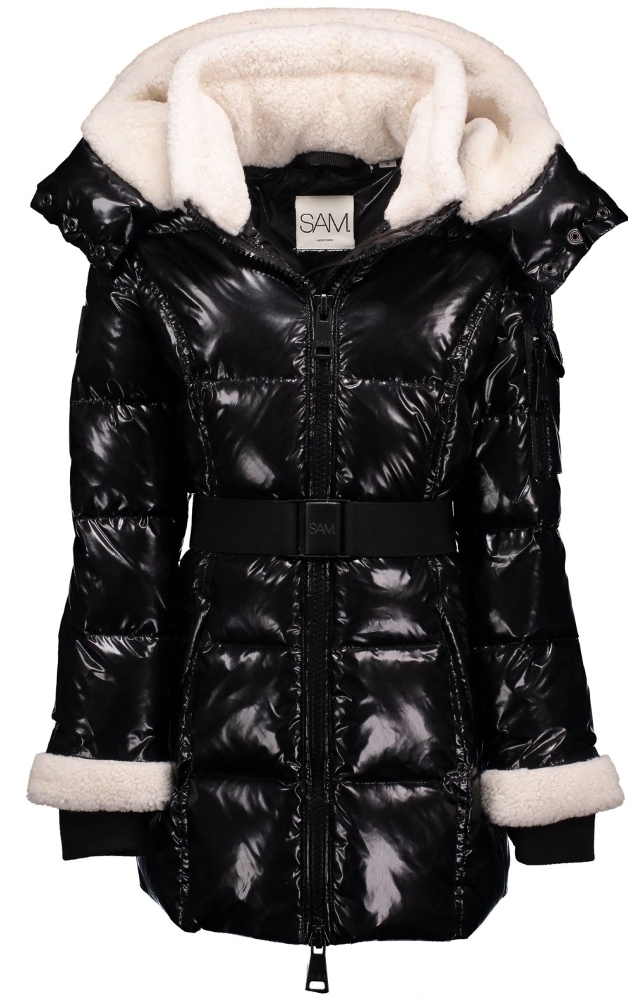 SAM Girls Sherpa Soho Caviar New